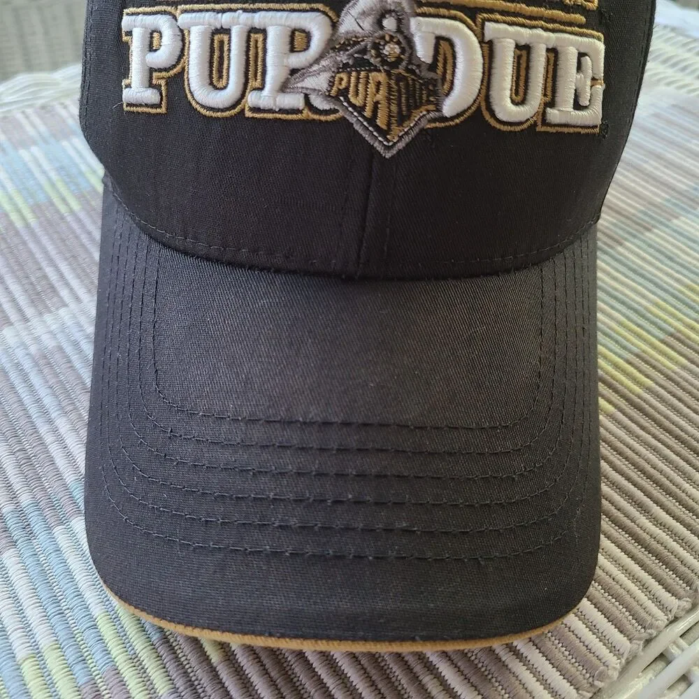 Purdue Boilermakers Adult Adjustable NCAA Collegiate Sports Baseball Cap Hat